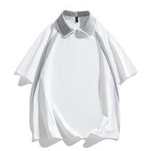 Colorblock Half-Zip Polo