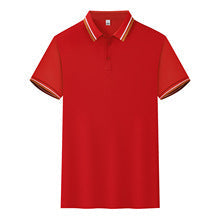 Tipped Stripe Polo – Bold Series