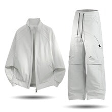 Oversized Cape Zip Set
