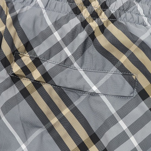 Burberry Diagonal Check Swim Shorts