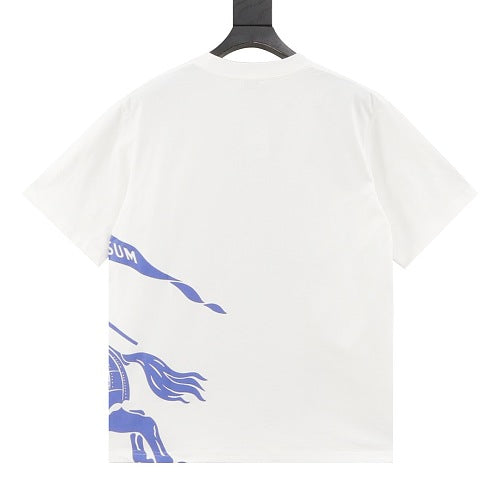 Burberry Puff Print Equestrian Knight Short-Sleeve Tee