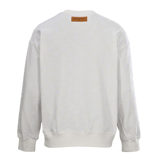 Louis Vuitton Monogram Jacquard Cotton Sweatshirt