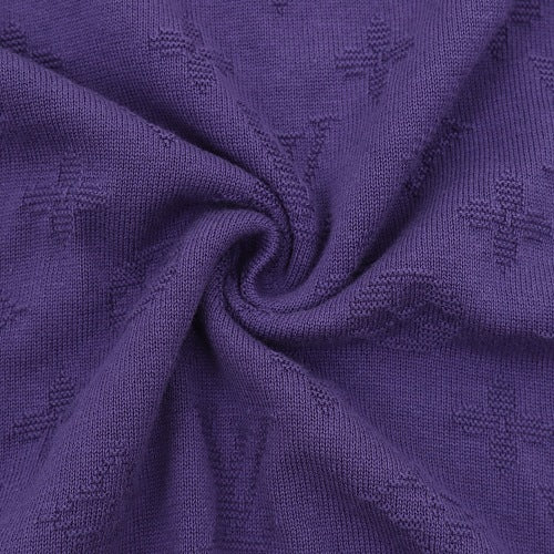 Louis Vuitton LV Monogram Jacquard Knit Short-Sleeve T-Shirt