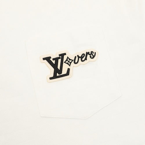 Louis Vuitton Damier Jacquard LV Lovers Patch Pocket T-Shirt