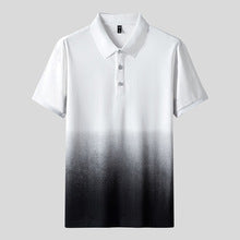 Gradient Fade Polo – Dark Edition