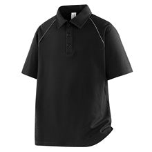 Side Stripe Zip Polo II