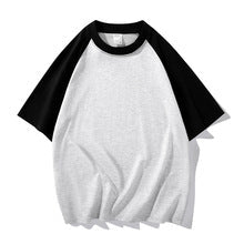 Raglan Colorblock Tee – White Series