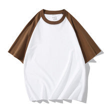 Raglan Colorblock Tee – White Series