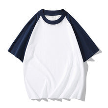 Raglan Colorblock Tee – White Series