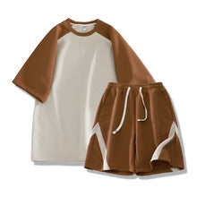 Raglan Splice Tee & Short Set
