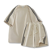 Side Stripe Tee & Short Set
