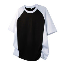 Colorblock Raglan Oversized Tee