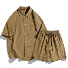 Poplin Shirt & Short Set