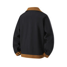 Two-Tone Lapel Moto Jacket