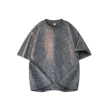 Washed Tie-Dye Oversized Tee – Dark Series