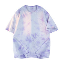 Washed Tie-Dye Oversized Tee – Pastel Series