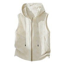Hooded Zip Vest