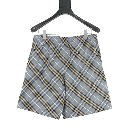Burberry Diagonal Check Swim Shorts