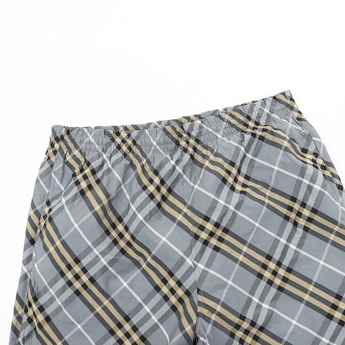 Burberry Diagonal Check Swim Shorts
