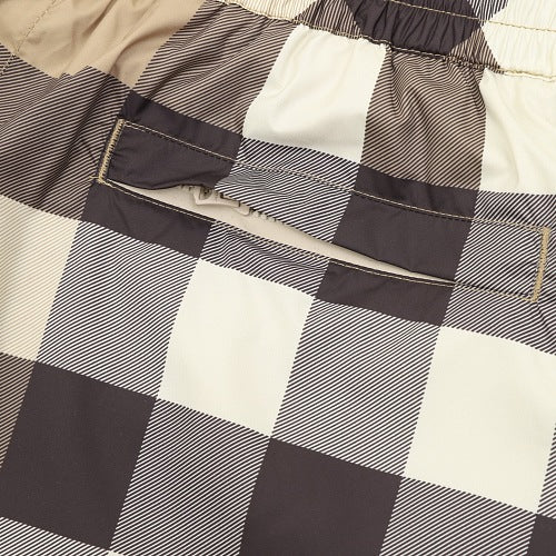 Burberry Check Drawstring Swim Shorts