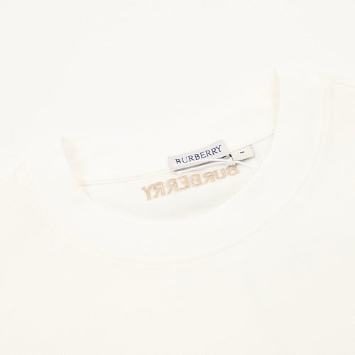 Burberry Check Webbing Cuff T-Shirt