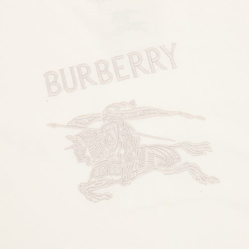 Burberry Equestrian Knight Tonal Embroidered Tee