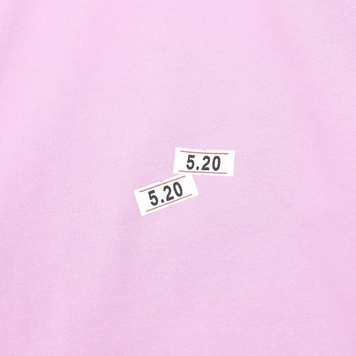Balenciaga 26SS 520 Embroidered Label T-Shirt