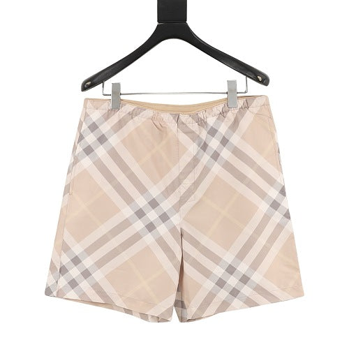 Burberry Diagonal Check Swim Shorts