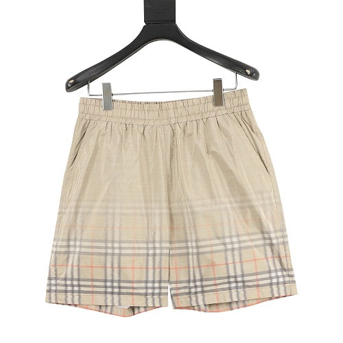 Burberry Gradient Check Shorts