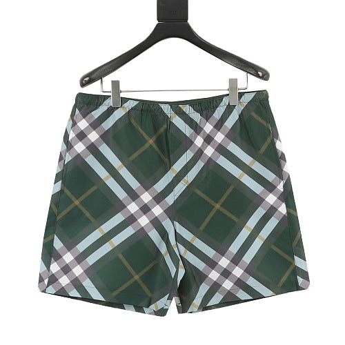 Burberry Diagonal Check Swim Shorts