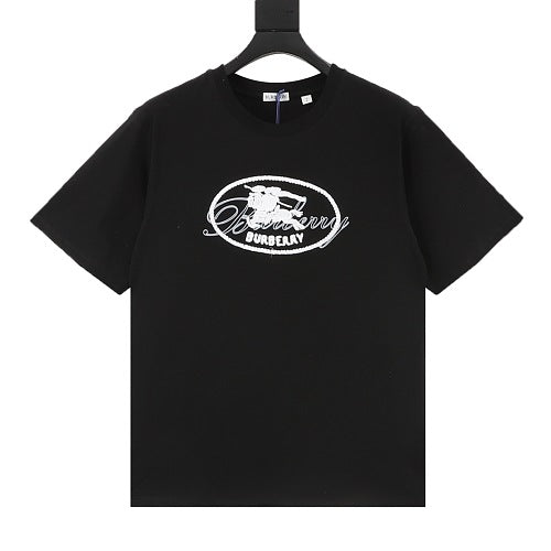 Burberry Oval Equestrian Knight Embroidery T-Shirt