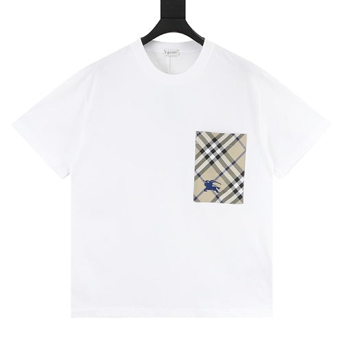Burberry Vintage Check Pocket Equestrian Knight Tee