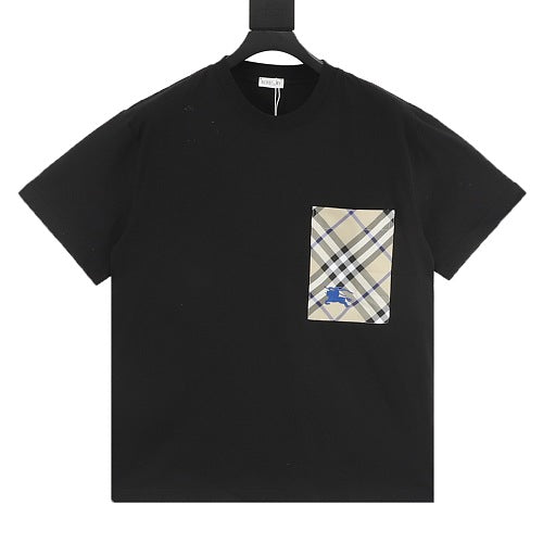 Burberry Vintage Check Pocket Equestrian Knight Tee