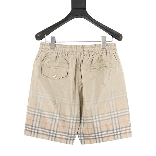 Burberry Gradient Check Shorts