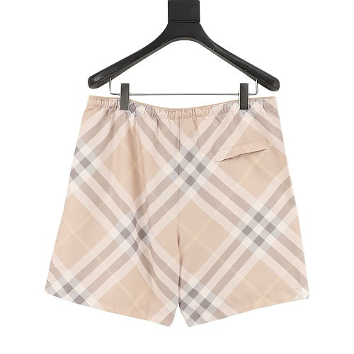 Burberry Diagonal Check Swim Shorts