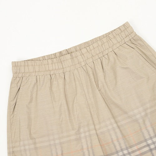 Burberry Gradient Check Shorts