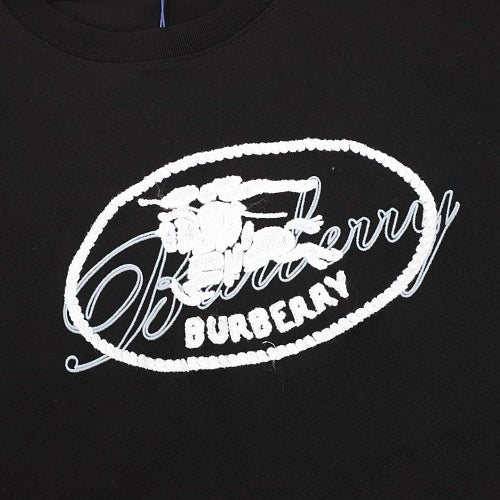 Burberry Oval Equestrian Knight Embroidery T-Shirt