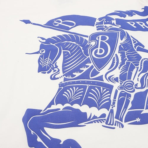 Burberry Puff Print Equestrian Knight Short-Sleeve Tee