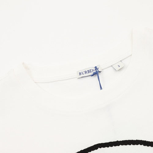 Burberry Oval Equestrian Knight Embroidery T-Shirt