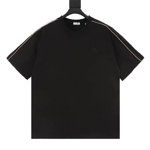 Burberry House Check Shoulder Tape Short-Sleeve T-Shirt