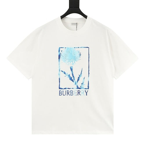 Burberry Thistle Botanical Graphic T-Shirt