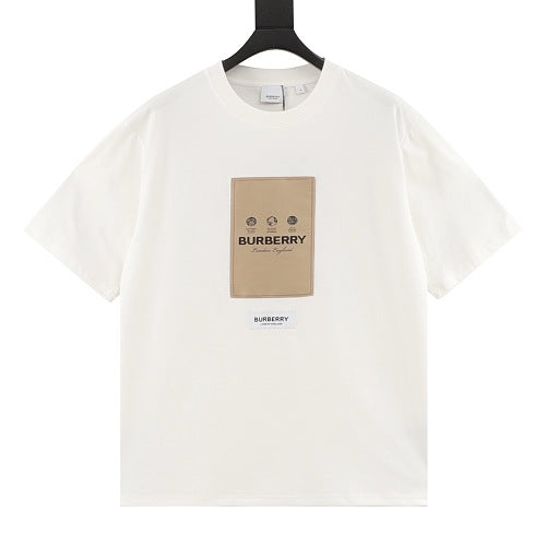 Burberry Label Patch Logo T-Shirt