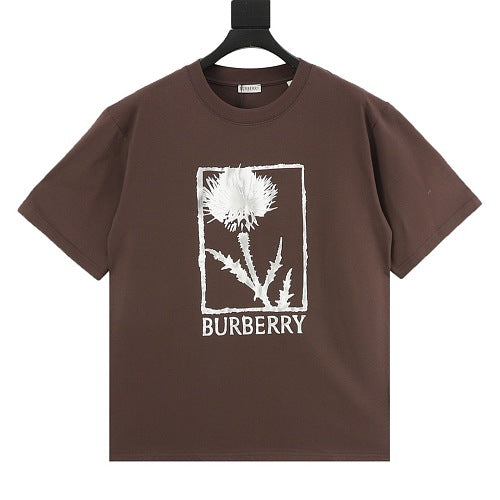 Burberry Thistle Botanical Graphic T-Shirt
