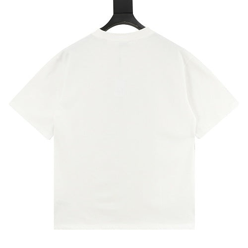Burberry Gradient Check Equestrian Knight Badge Print T-Shirt