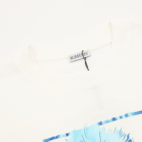 Burberry Thistle Botanical Graphic T-Shirt