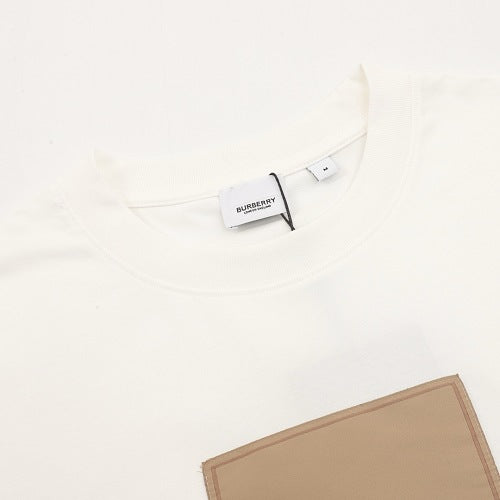 Burberry Label Patch Logo T-Shirt