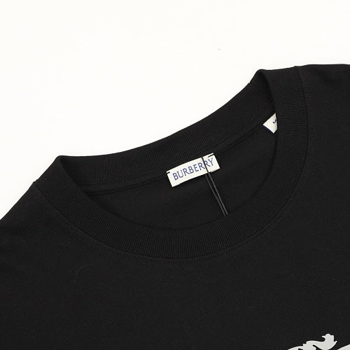 Burberry Equestrian Knight Double Exposure Print T-Shirt