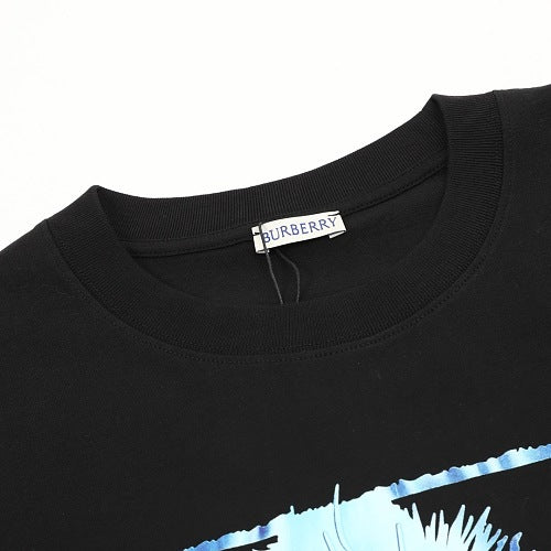 Burberry Thistle Botanical Graphic T-Shirt