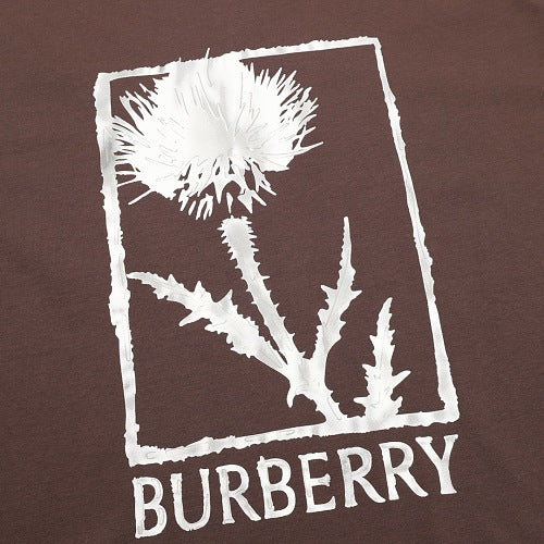 Burberry Thistle Botanical Graphic T-Shirt