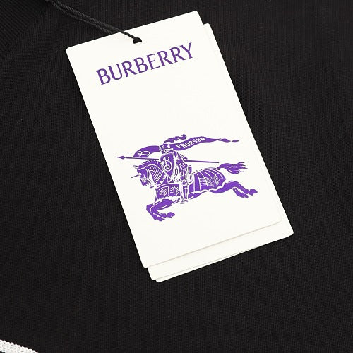 Burberry Oval House Check Equestrian Knight Embroidered Tee